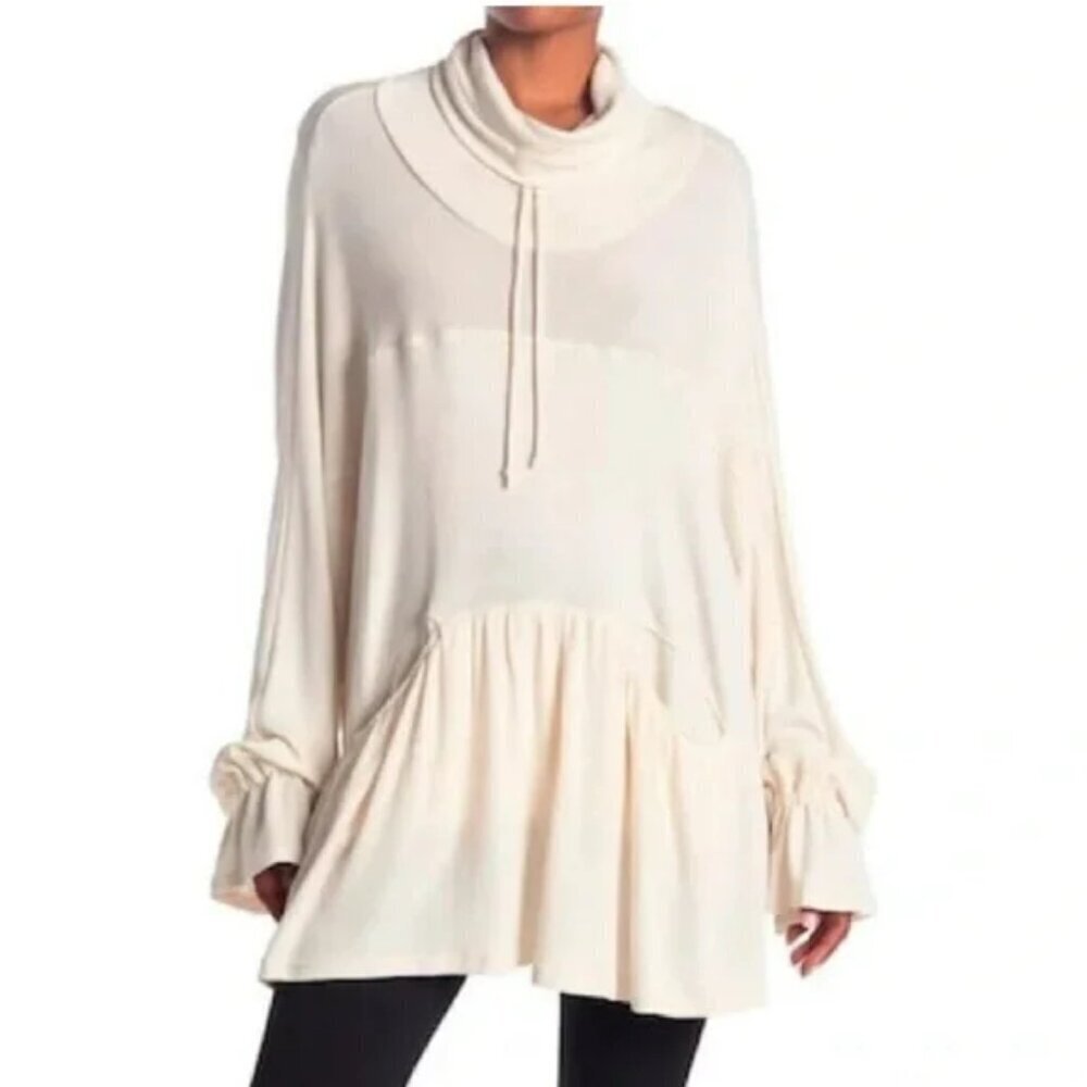 Free People Movement Oversized Boho Cowl‎ Neck Tunic